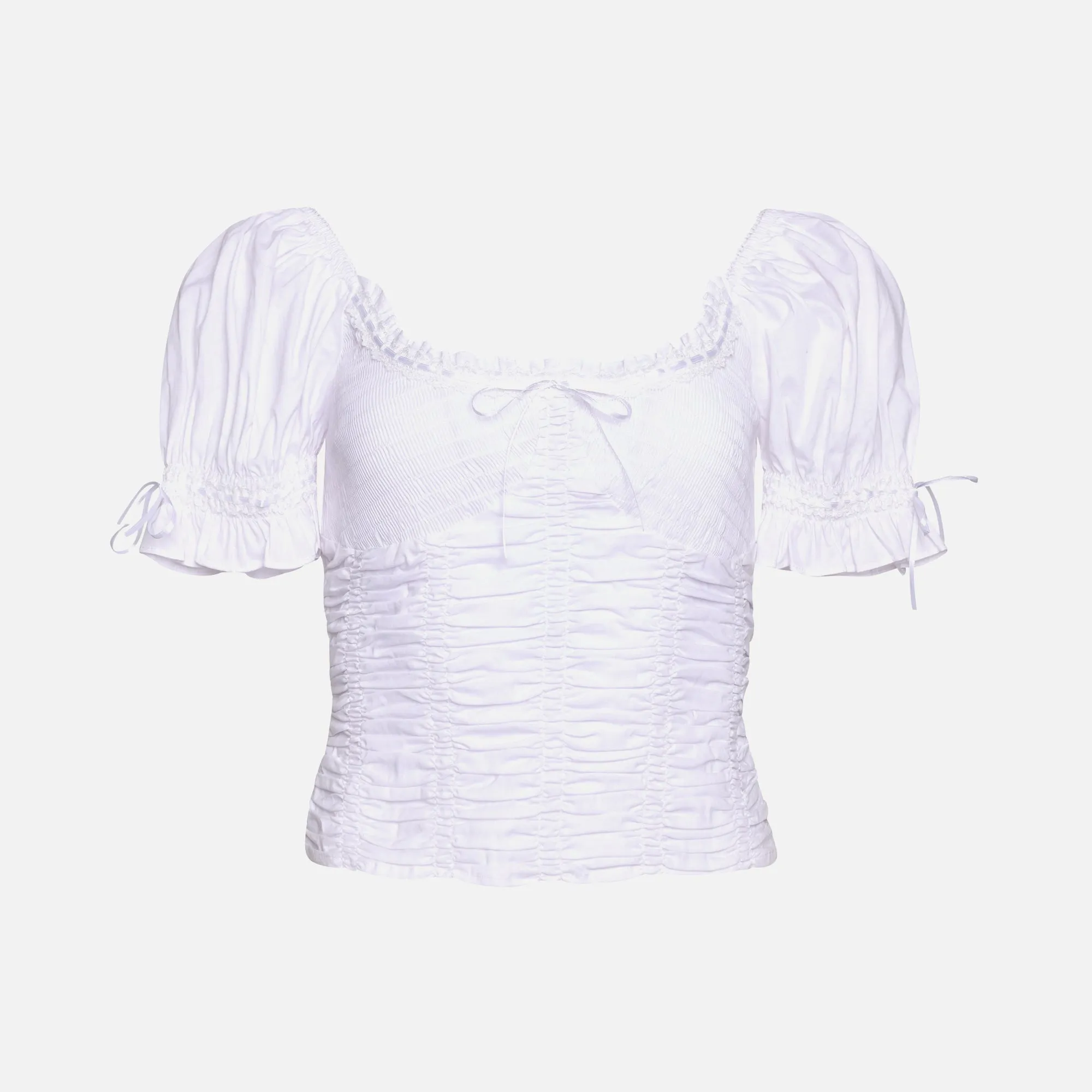 GUIZIO Fontana Top - White sold by Kith