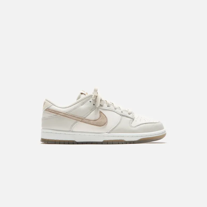 Nike Dunk Low Retro - Premium Phantom / Khaki / Light Bone sold by Kith