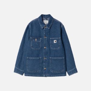 Carhartt WIP W OG Michigan Coat - Stone Washed Blue sold by Kith