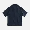 Barena Mola Telino Polo - Navy sold by Kith