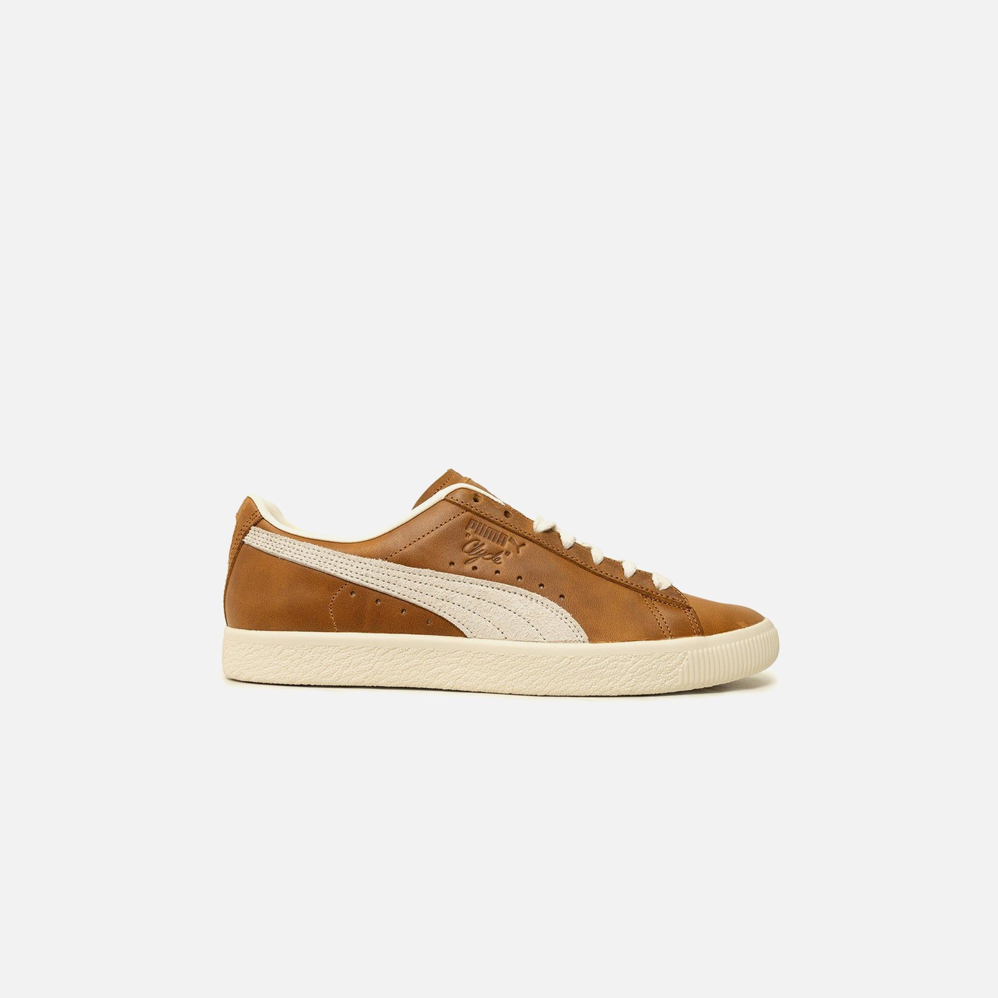 Puma Clyde Paris - Amber / Frosted Ivory sold by Kith