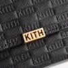 Kith Women Monogram Double Card Holder - Black sold by Kith