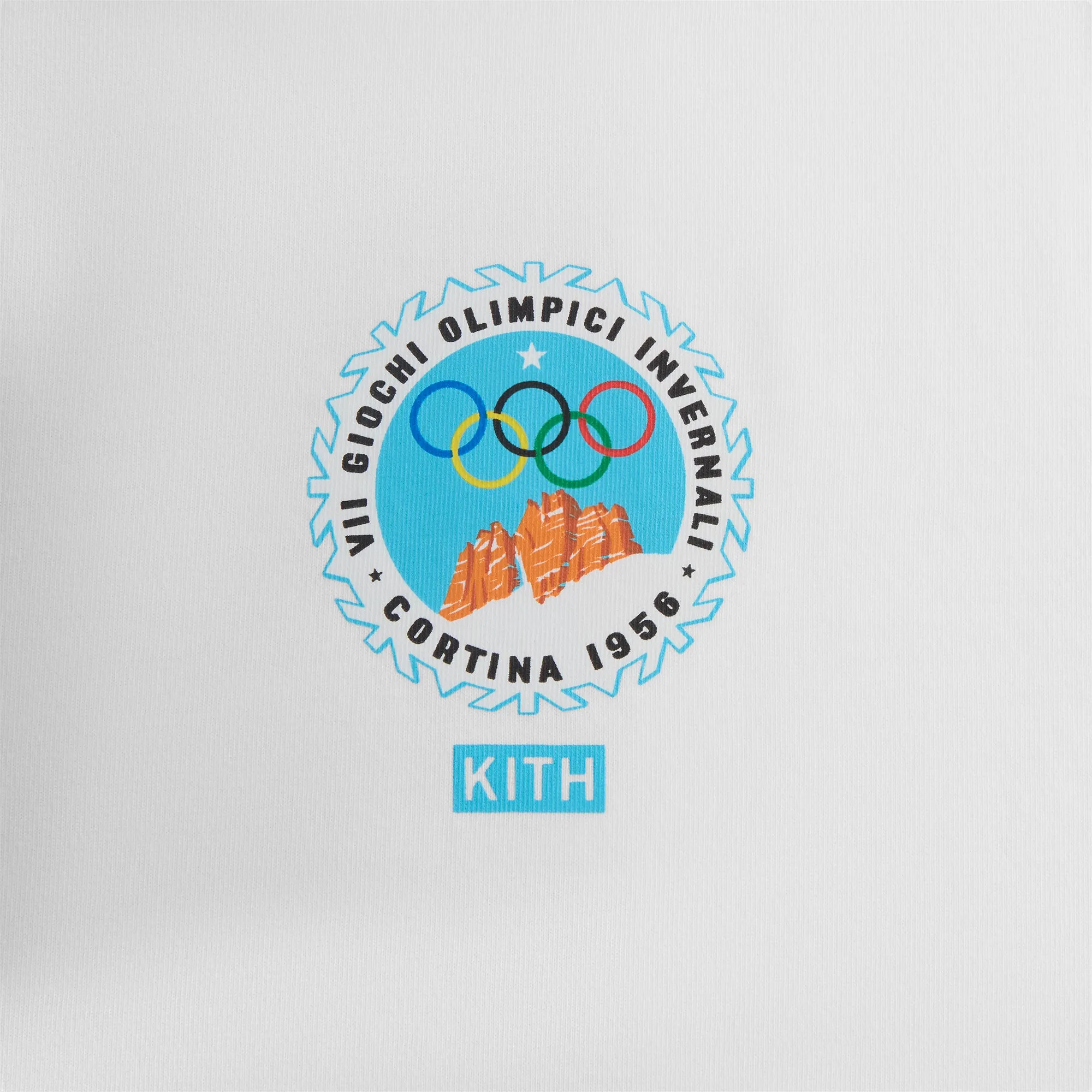 Kith for Olympics Heritage Cortina 1956 Vintage Tee - White sold by Kith product image thumbnail 3