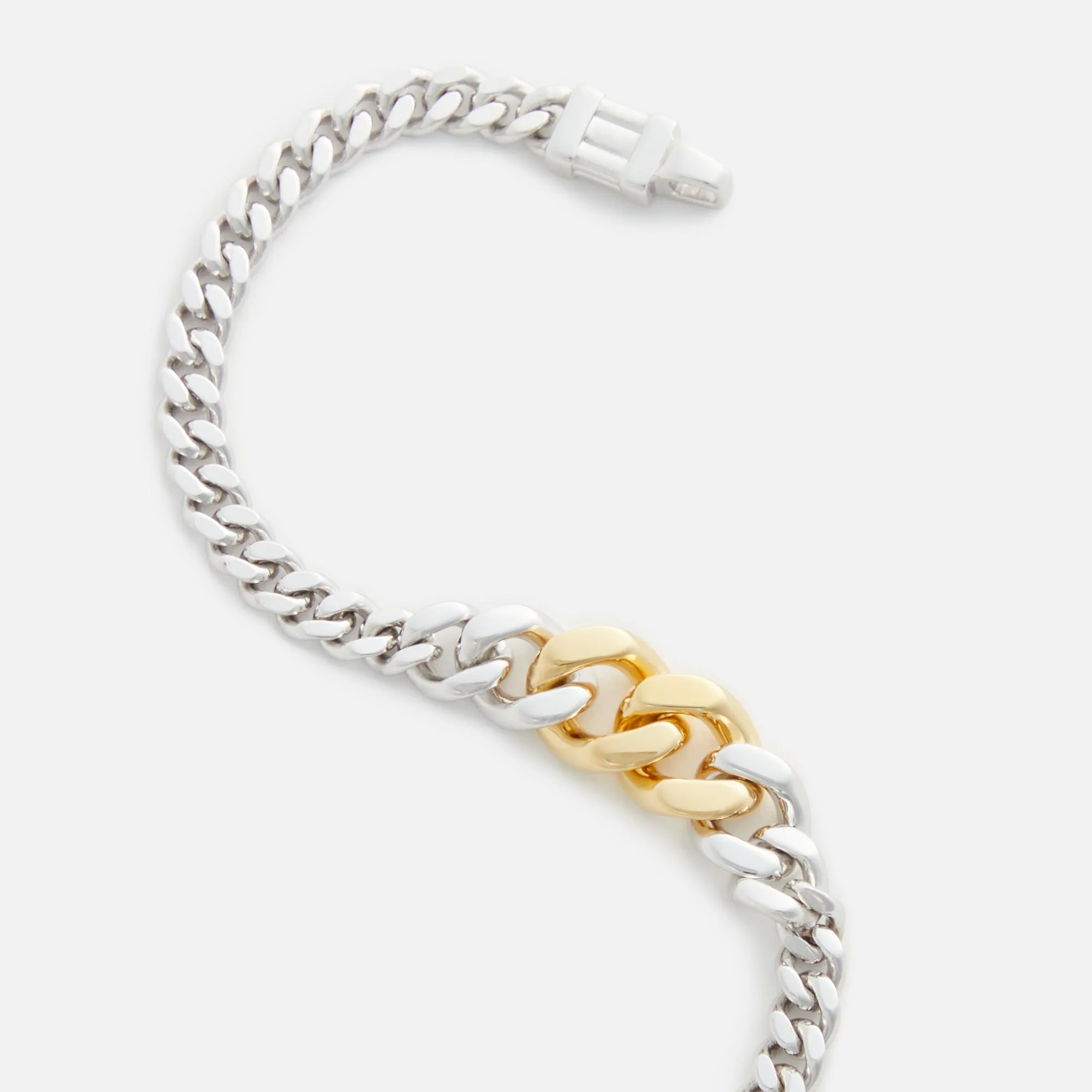Tom Wood Dean Bracelet Duo 7.0 - Silver / Gold sold by Kith product image thumbnail 2