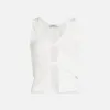 Christopher Esber Open Twist Tank - White sold by Kith