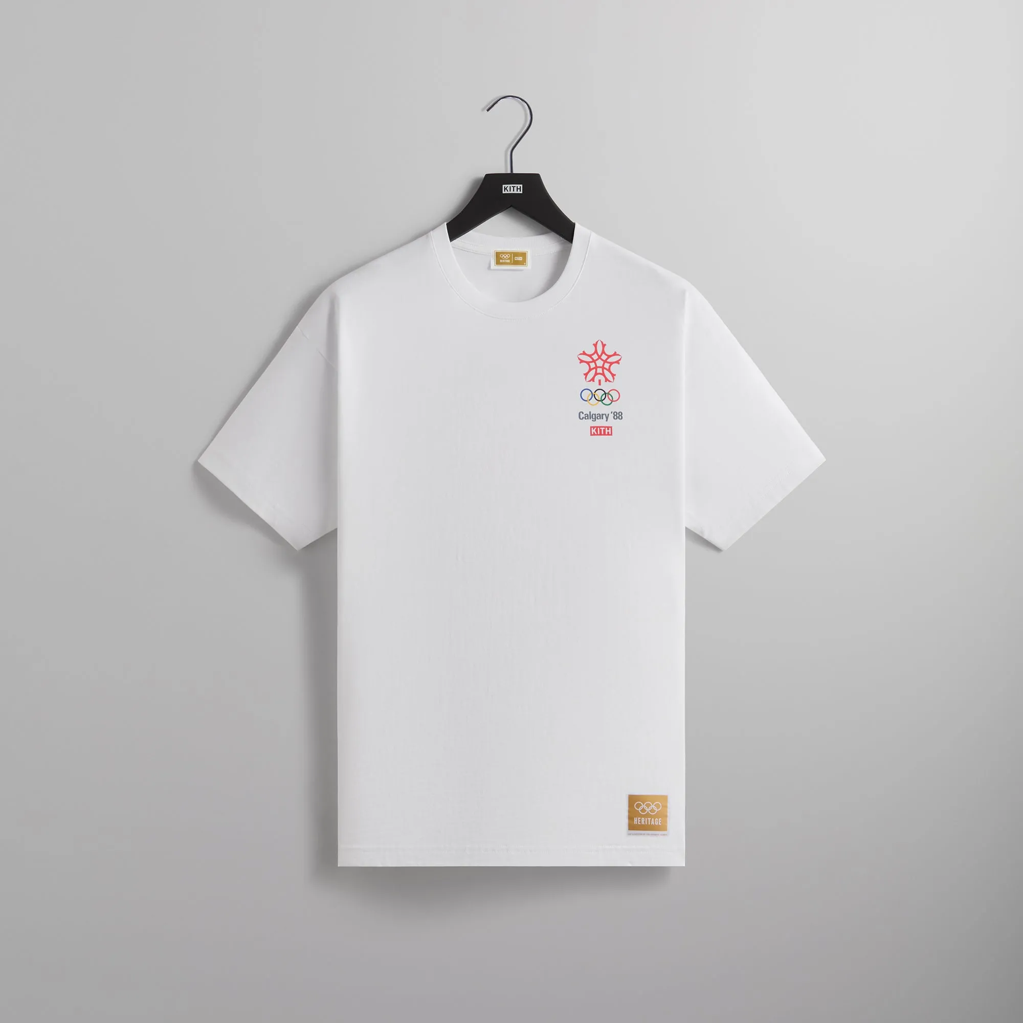 Kith for Olympics Heritage Calgary 1988 Vintage Tee - White sold by Kith