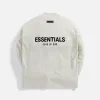 Essentials Long Sleeve Tee - Light Oatmeal sold by Kith