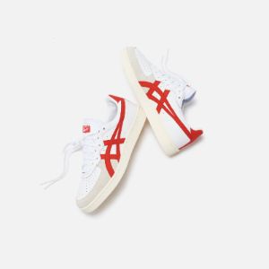 Onitsuka Tiger GSM - White / Classic Red sold by Kith