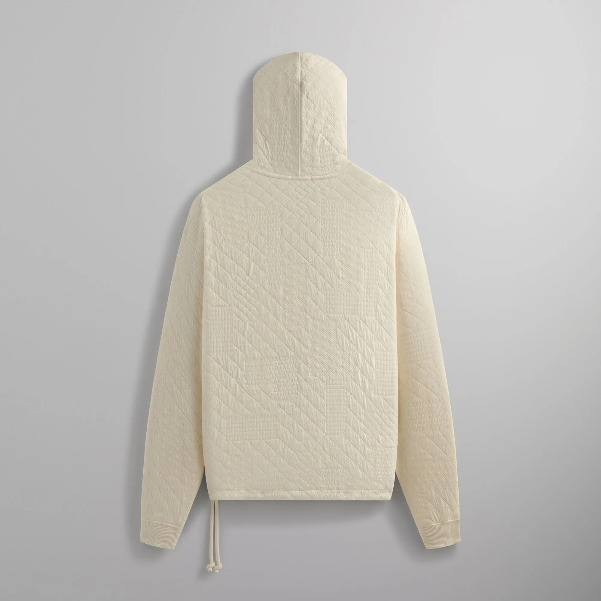 Kith Mixed Stitch Interlock Williams III Hoodie - Sandrift sold by Kith product image thumbnail 3