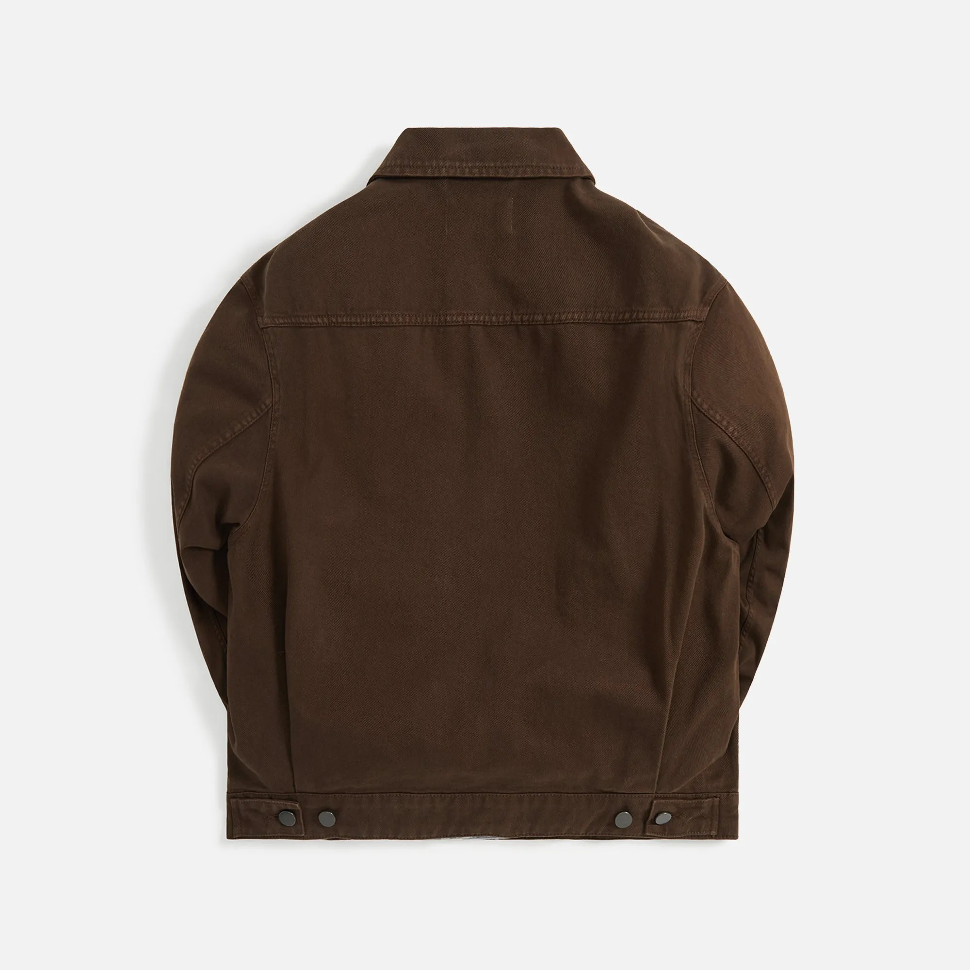 Lemaire Boxy Trucker Jacket - Espresso sold by Kith product image thumbnail 2