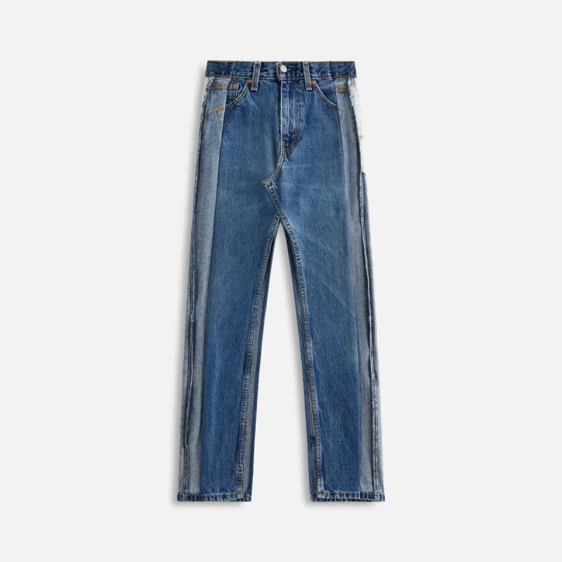 Sami Miro Vintage Porterhouse Maxi Skirt - Vintage Blue sold by Kith