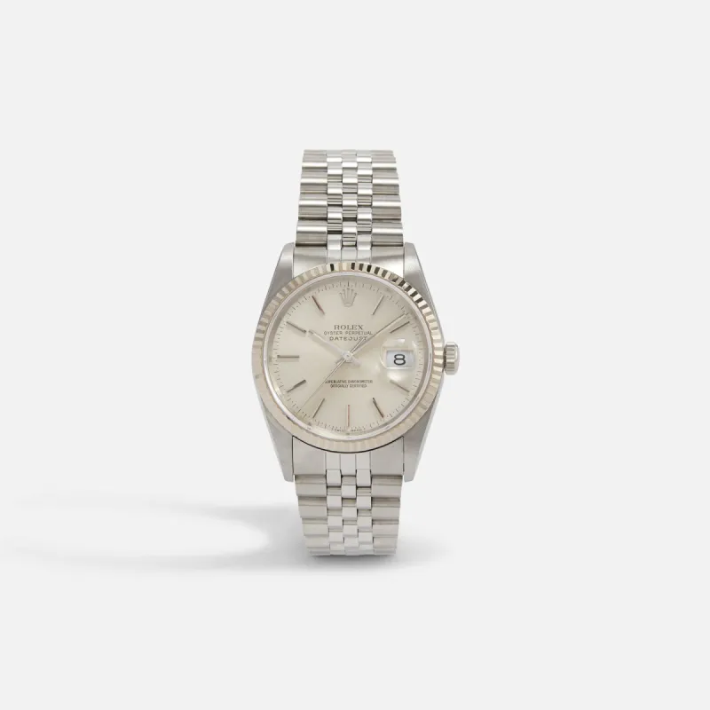 Wind Vintage Rolex Datejust 16234 - Silver Dial / Unpolished sold by Kith