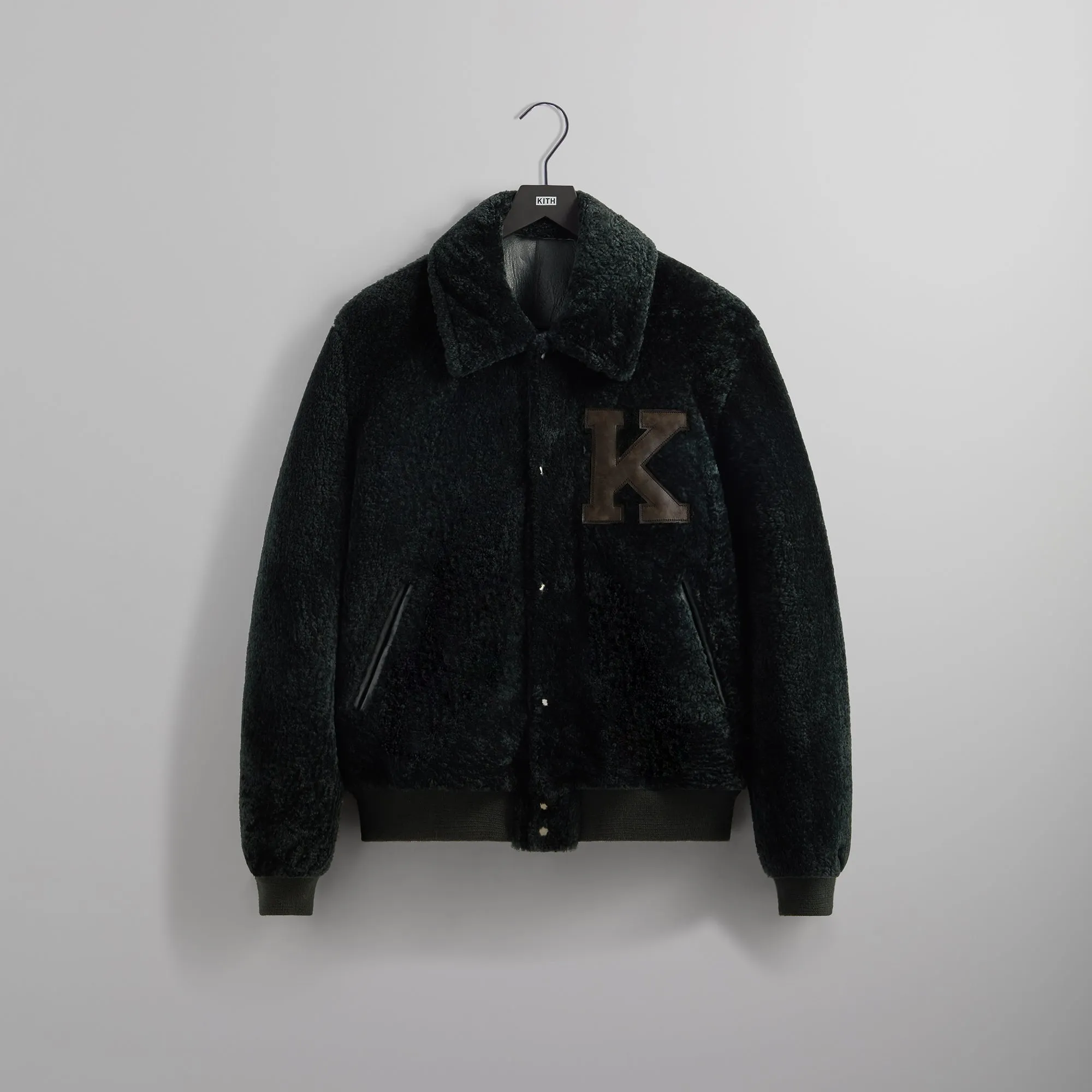Kith Shearling Coaches Jacket - Stadium sold by Kith