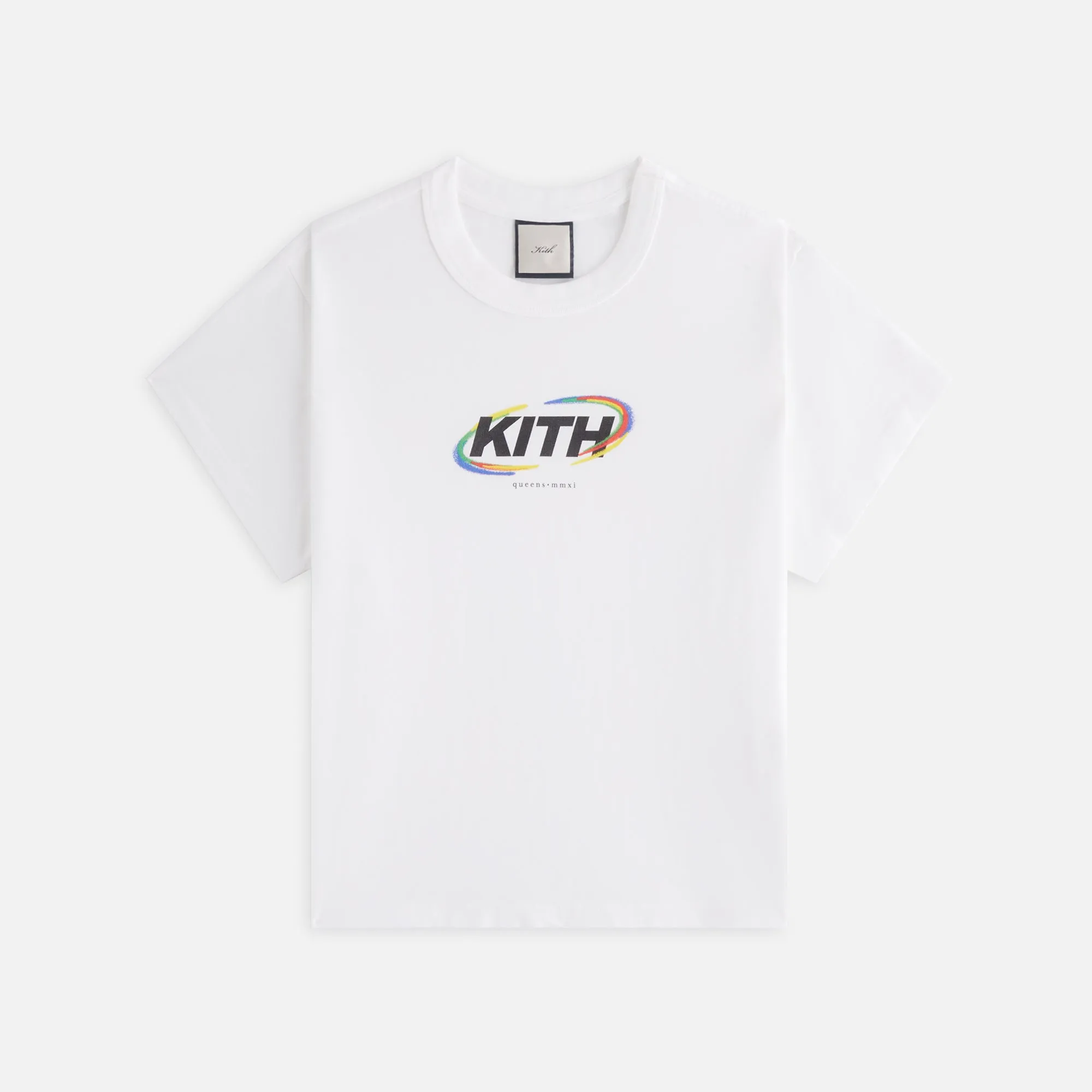 Kith Women Spiral Mulberry Vintage Tee - White sold by Kith