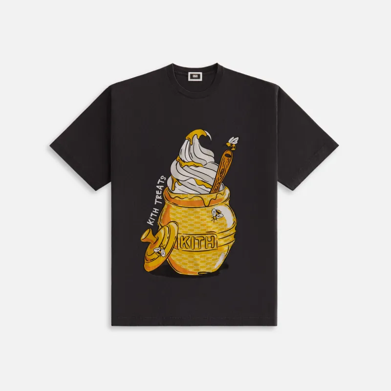 Kith Treats Honey Pot Vintage Tee - Black sold by Kith