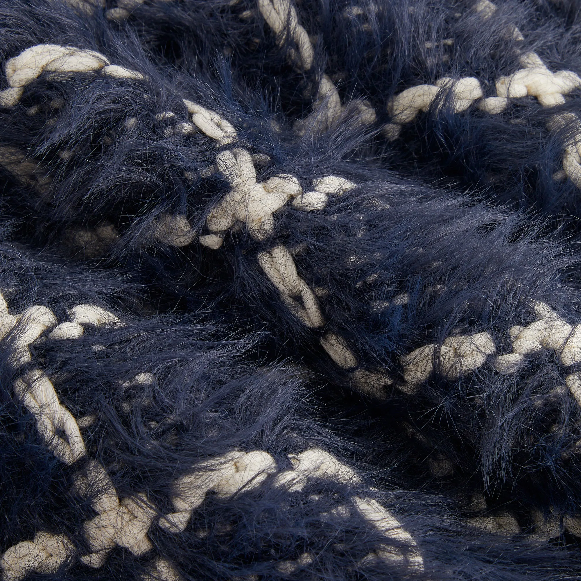 Kith Women Wyler Mohair Full Zip Sweater - Nocturnal sold by Kith product image thumbnail 5