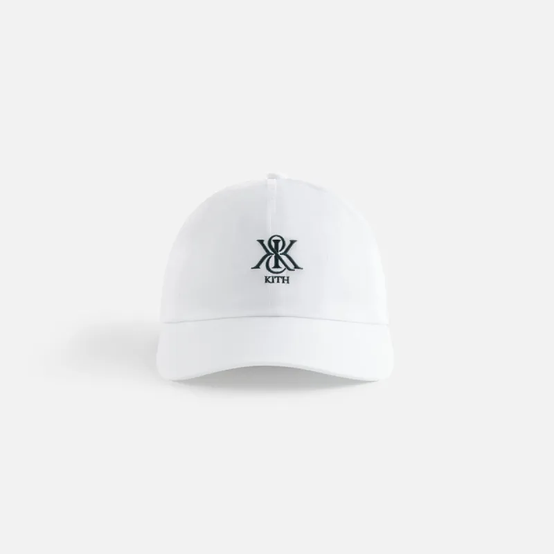 Kith Women Crest Cap - White sold by Kith