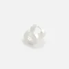 Hatton Labs Edge Hoop Earrings Sterling Silver - Silver sold by Kith