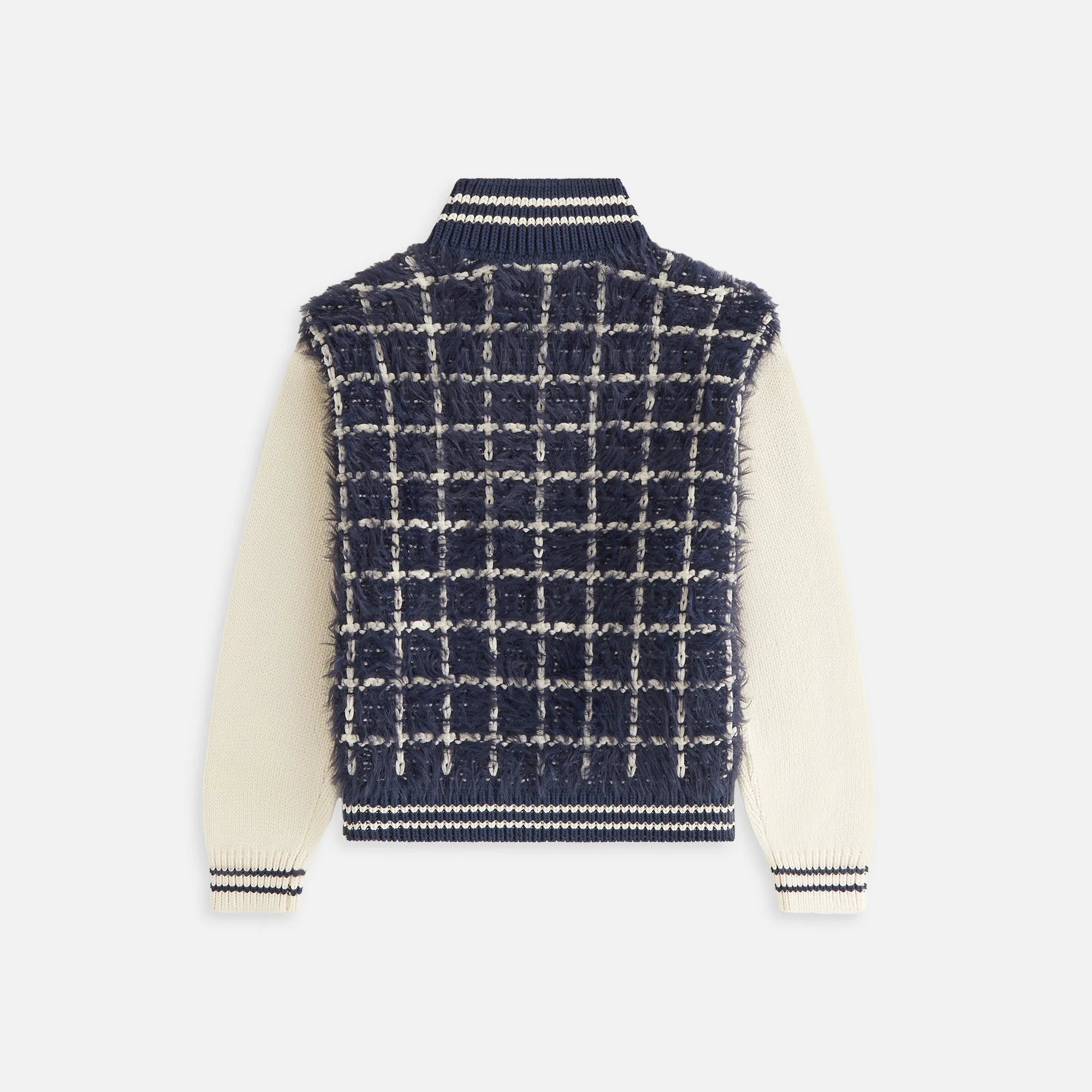 Kith Women Wyler Mohair Full Zip Sweater - Nocturnal sold by Kith product image thumbnail 3