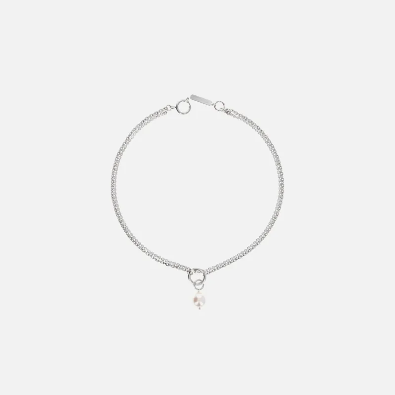 Justine Clenquet Romy Choker - Palladium sold by Kith