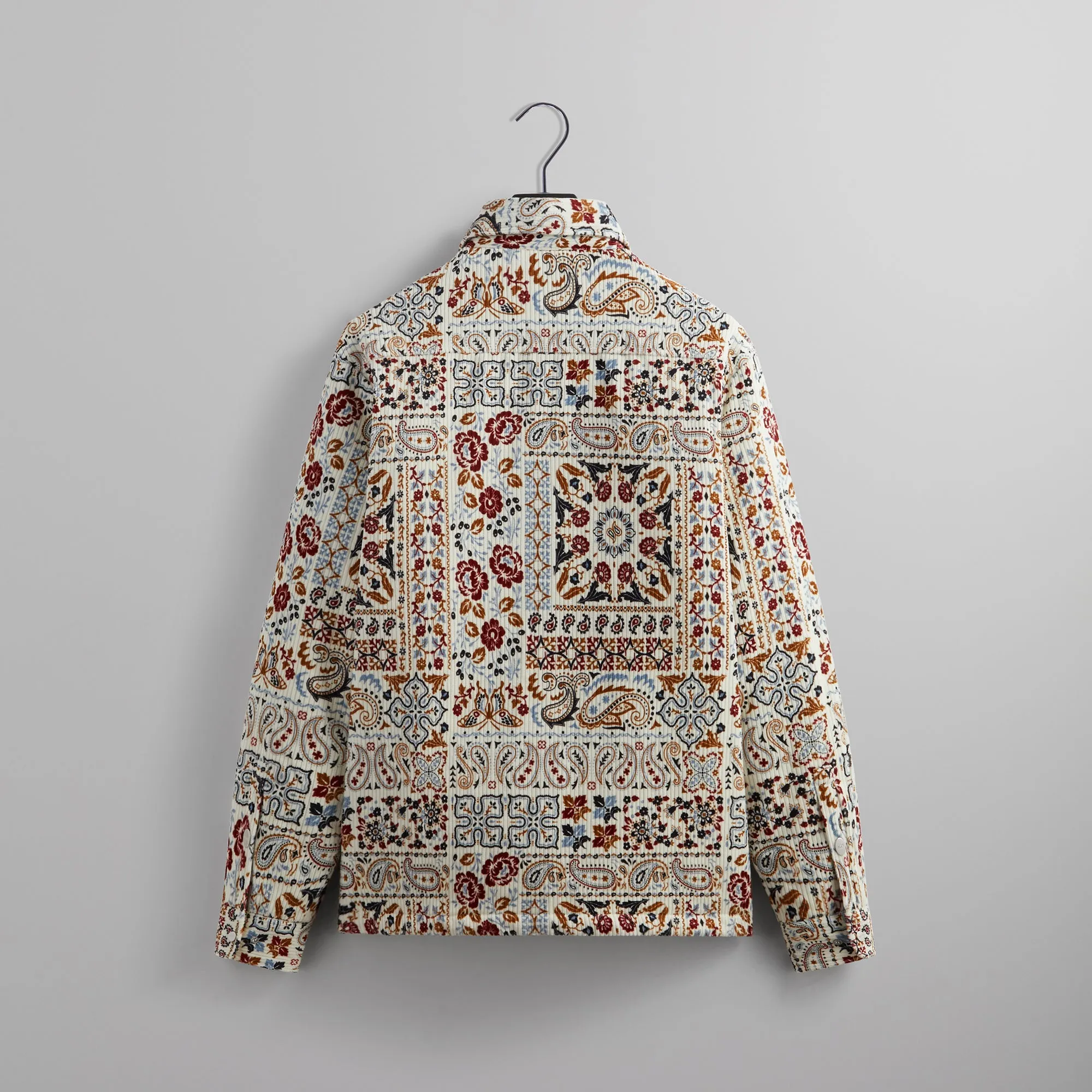 Kith Paisley Brixton Puffed Shirt Jacket - Sandrift sold by Kith product image thumbnail 2