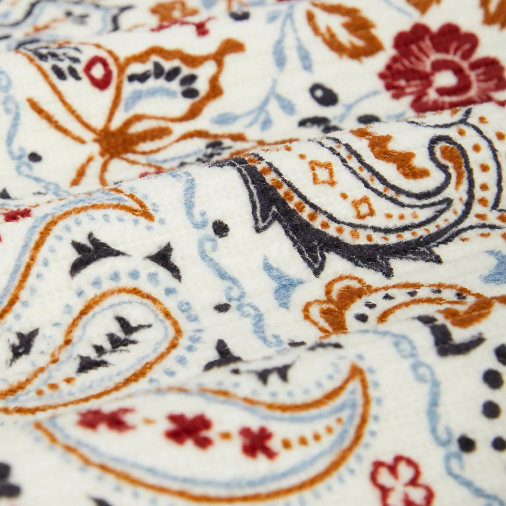 Kith Paisley Brixton Puffed Shirt Jacket - Sandrift sold by Kith product image thumbnail 4