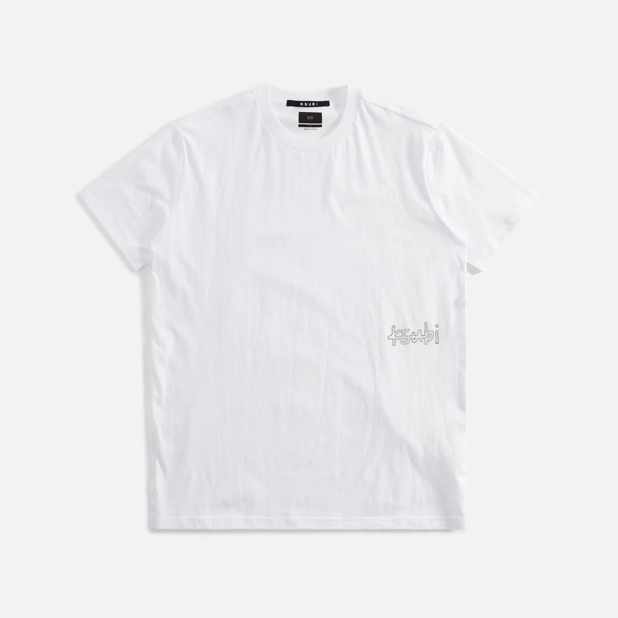 Ksubi Krystal Bling Kash Tee - White sold by Kith
