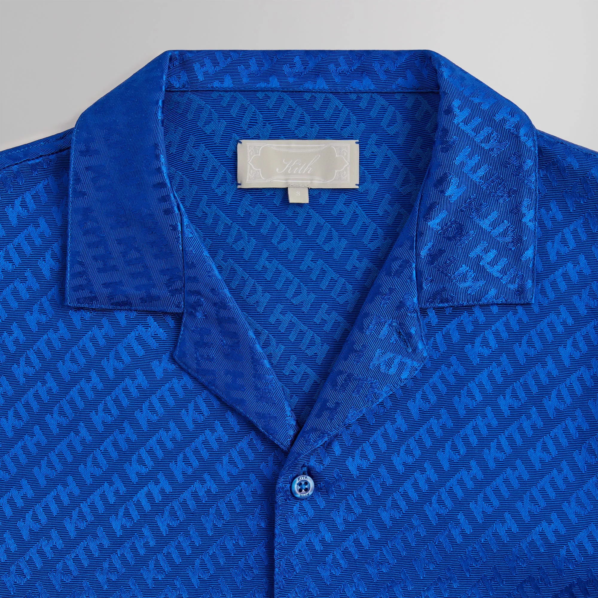 Kith Jacquard Faille Reade Shirt - Cyclone | Parallel