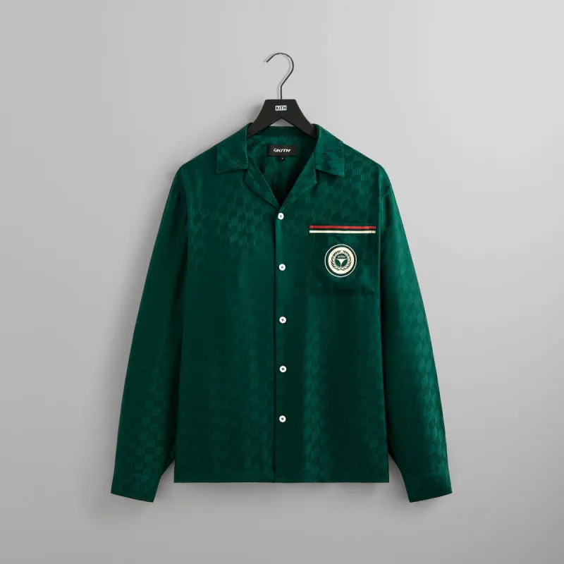 Kith for TaylorMade Stinger Camp Collar Shirt - Fairway sold by Kith