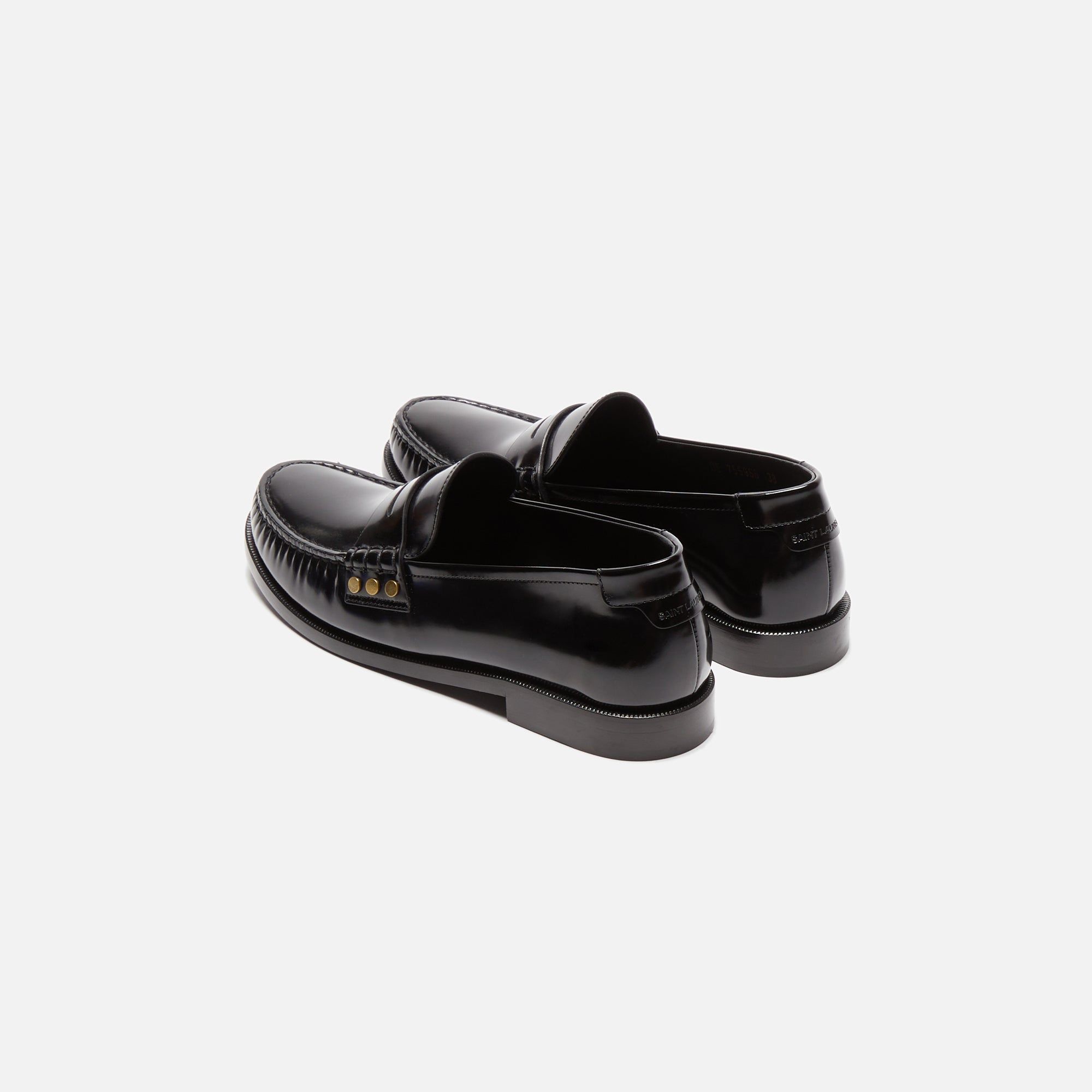 Saint Laurent Le Loafer 15 Plain Vamp Studs Master - Noir sold by Kith product image thumbnail 4