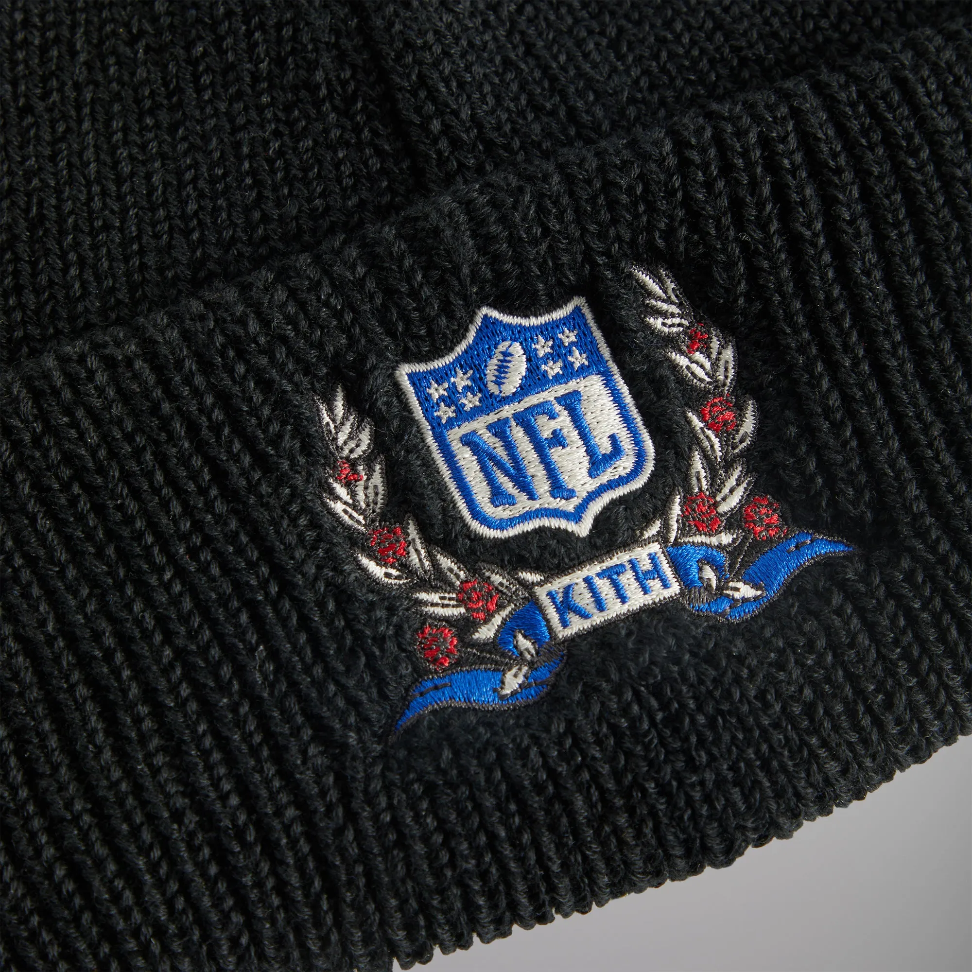 Kith for the NFL: Giants Mia Beanie - Black sold by Kith product image thumbnail 4