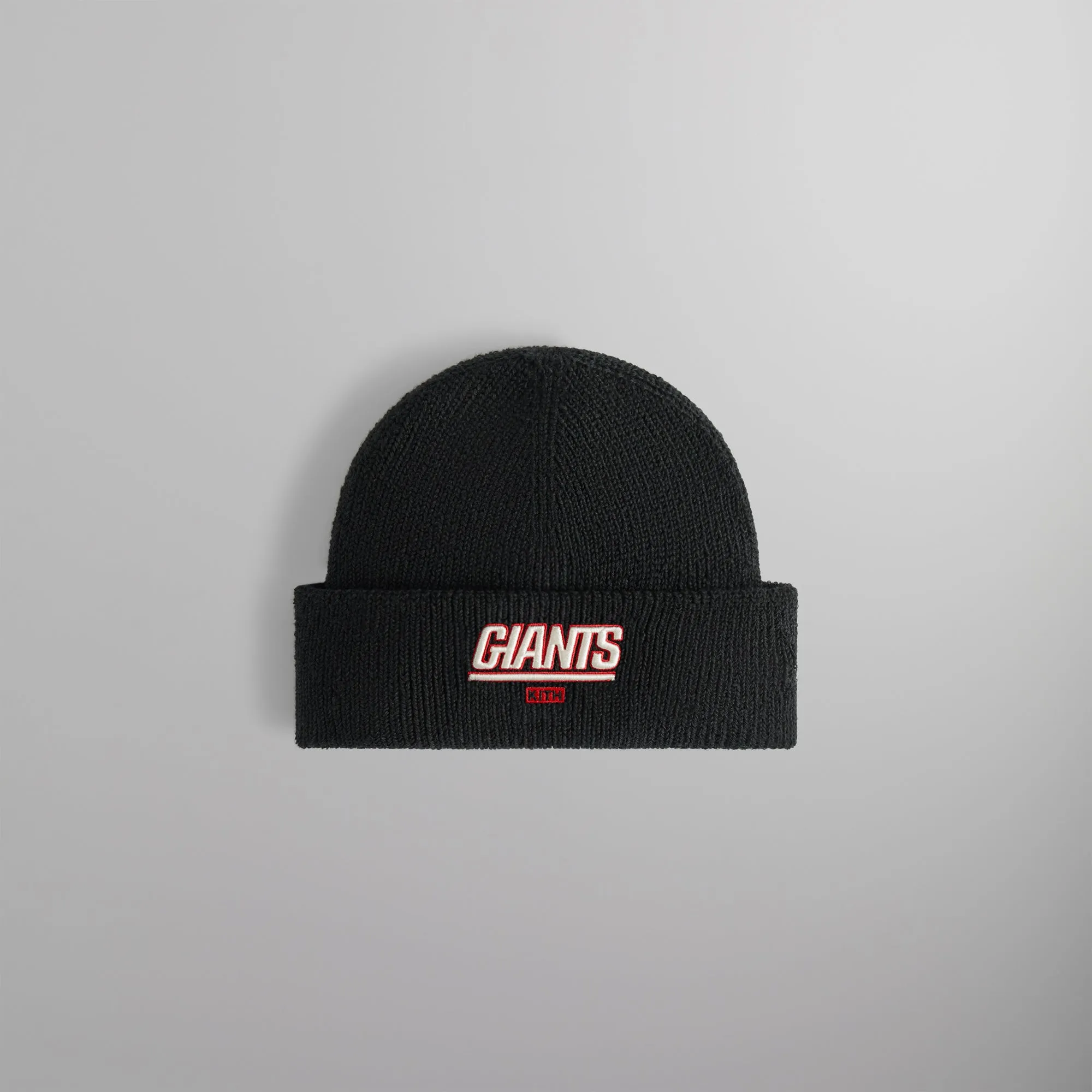 Kith for the NFL: Giants Mia Beanie - Black sold by Kith