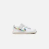 Nike PS Dunk Low - White / Multi-Color / Dark Pony sold by Kith