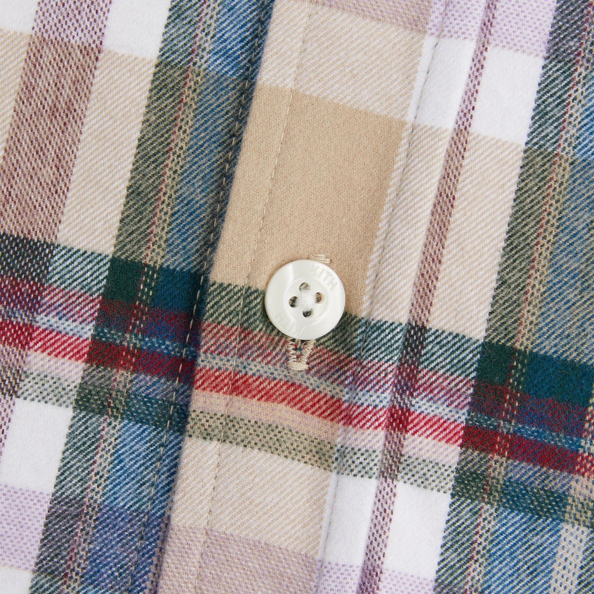 Kith Brushed Flannel Ginza Shirt - Canvas PH sold by Kith product image thumbnail 3