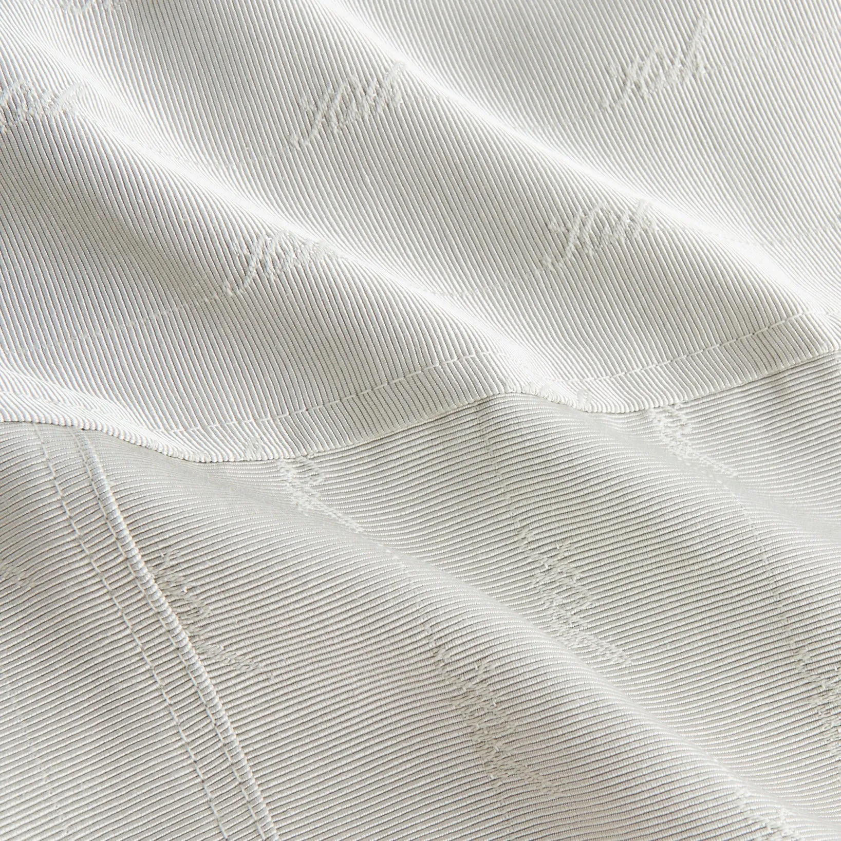 Kith Women Kylan Jacquard Faille Cropped Buttondown - Plaster sold by Kith product image thumbnail 5