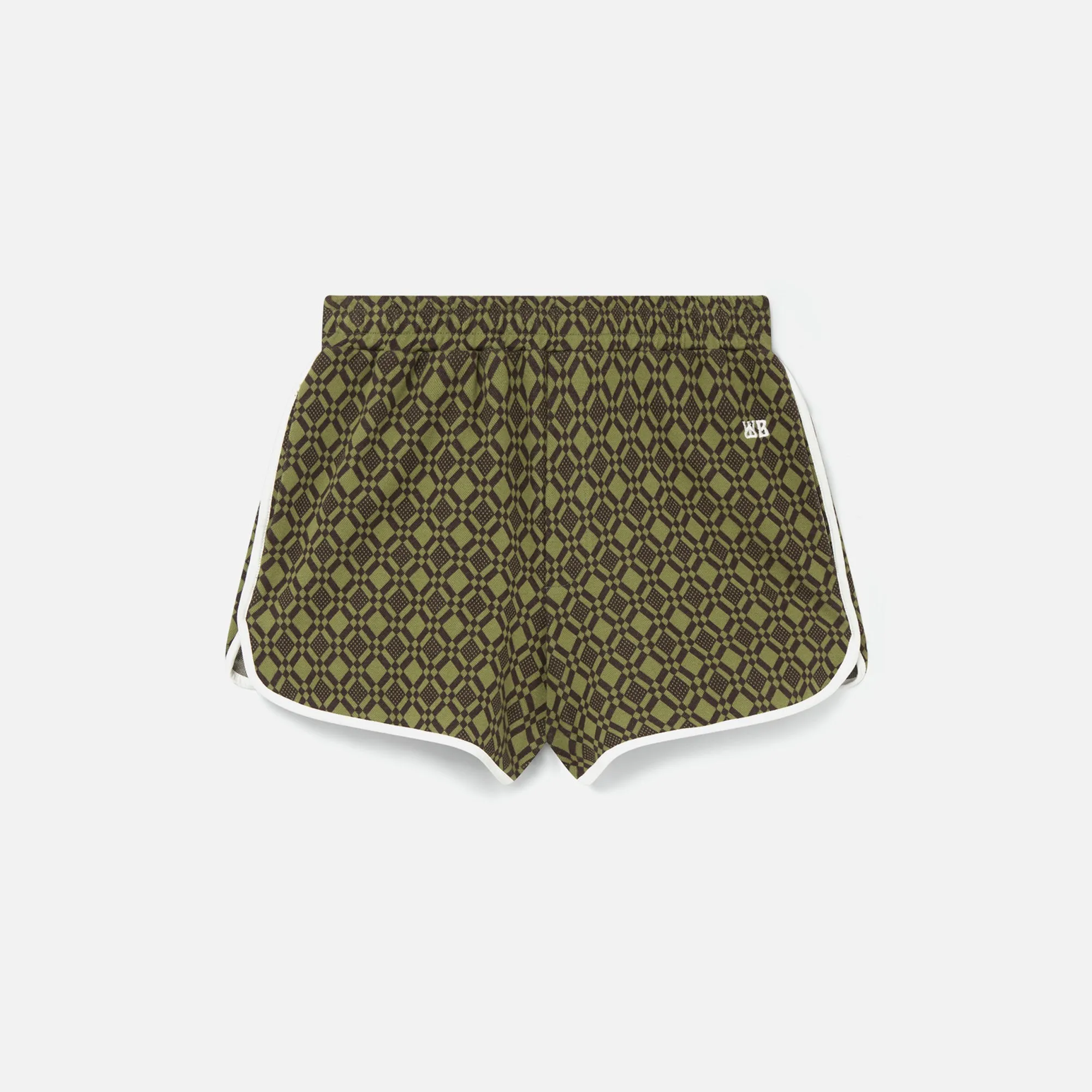 Wales Bonner Selassie Shorts - Olive sold by Kith