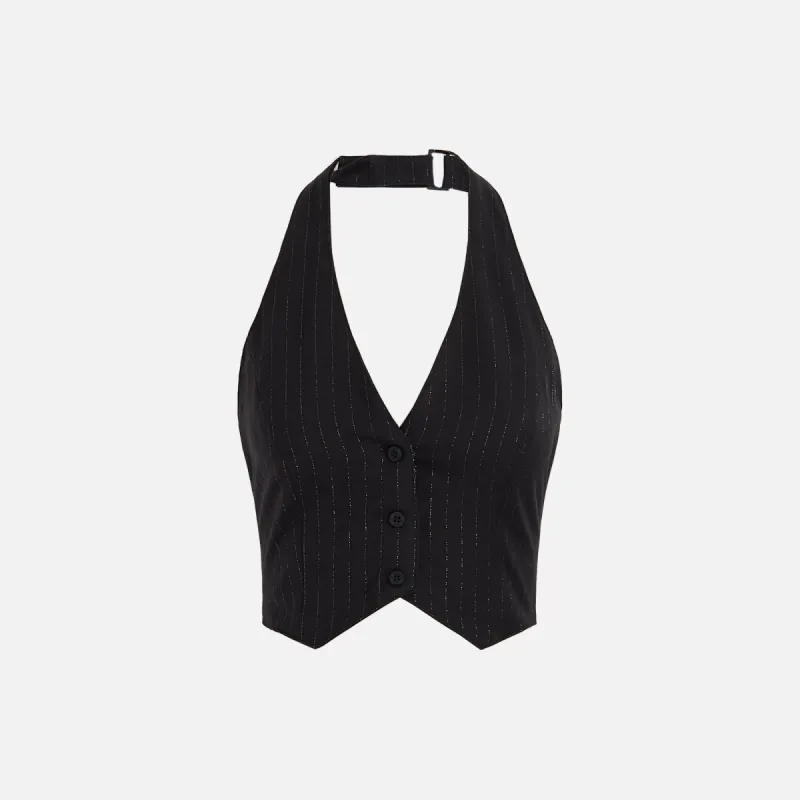 Ksubi Rebel Waistcoat - Black sold by Kith