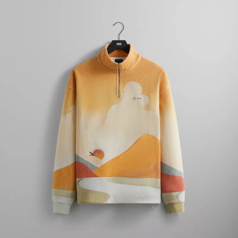 Kith for Columbia PFG Quarter Zip - Aura sold by Kith