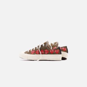 Converse x Comme des Garçons CDG Play Chuck Taylor Low - Multi Heart sold by Kith