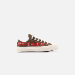 Converse x Comme des Garçons CDG Play Chuck Taylor Low - Multi Heart sold by Kith