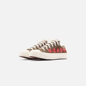 Converse x Comme des Garçons CDG Play Chuck Taylor Low - Multi Heart sold by Kith