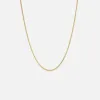 Tom Wood Curb Chain Slim Gold 20.5 inch - Gold sold by Kith