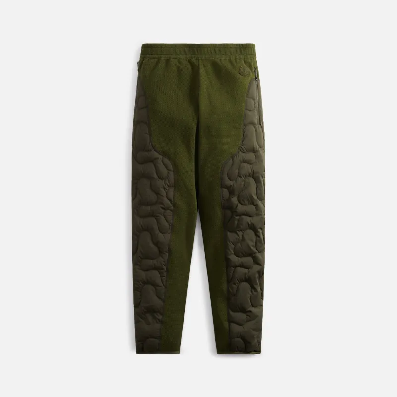 Moncler x Salehe Bembury Jersey Bottom - Dark Green sold by Kith