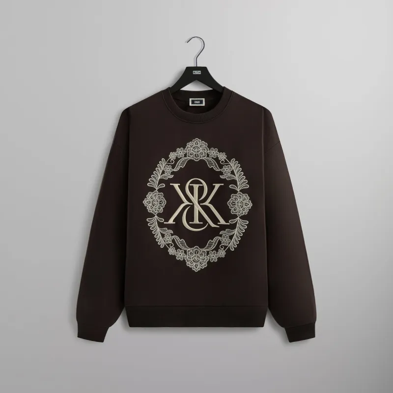 Kith Floral Lace Nelson Crewneck - Kindling sold by Kith