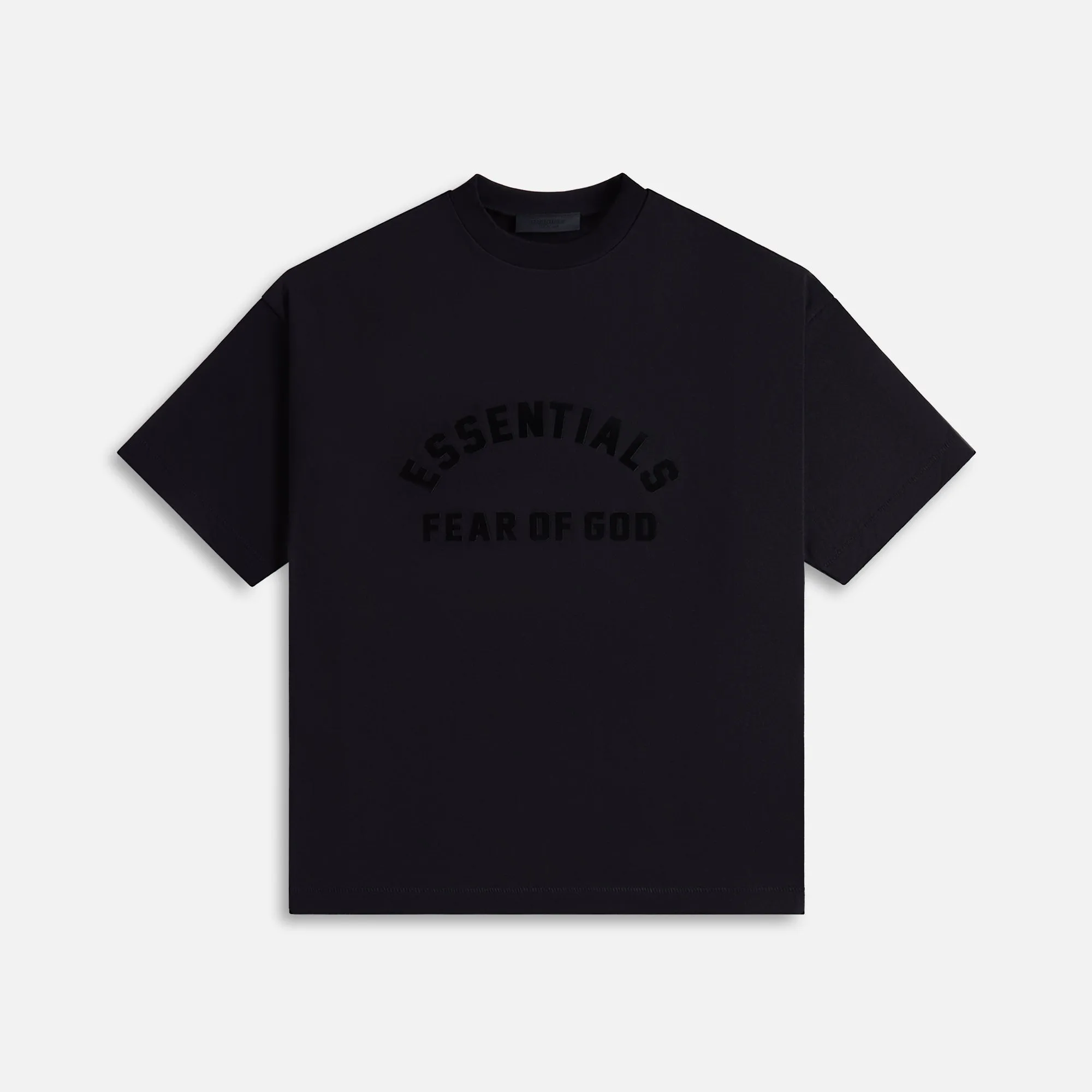 Essentials Logo Tee - Black sold by Kith