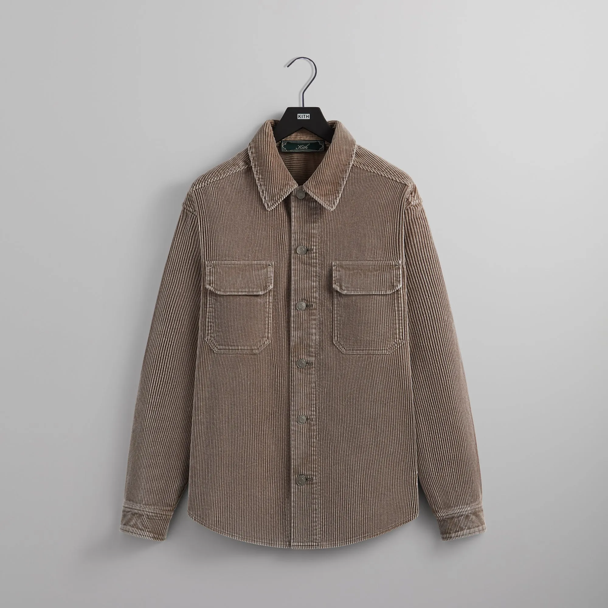 Kith Rowan Cord Shirt Jacket - Astro | Parallel
