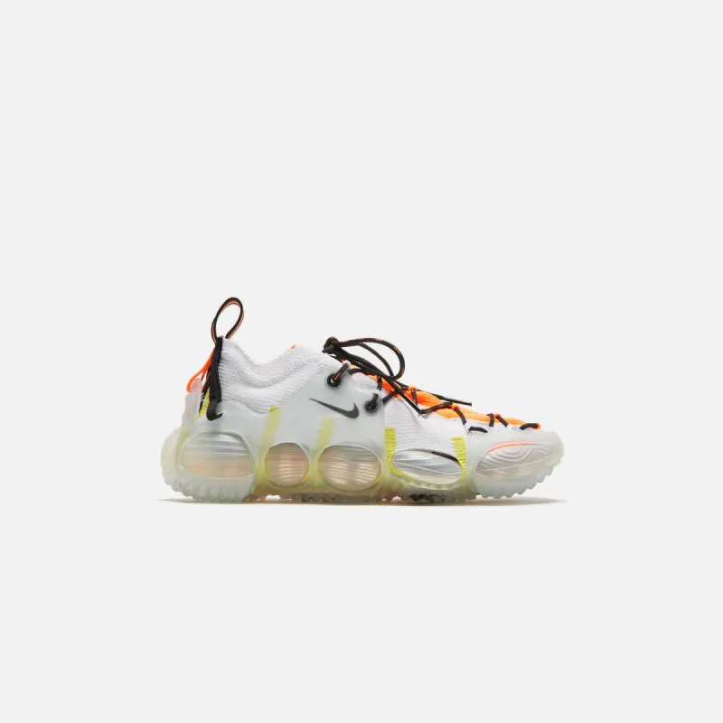 Nike ISPA Link Axis Link - White / Total Orange / Sonic Yellow sold by Kith