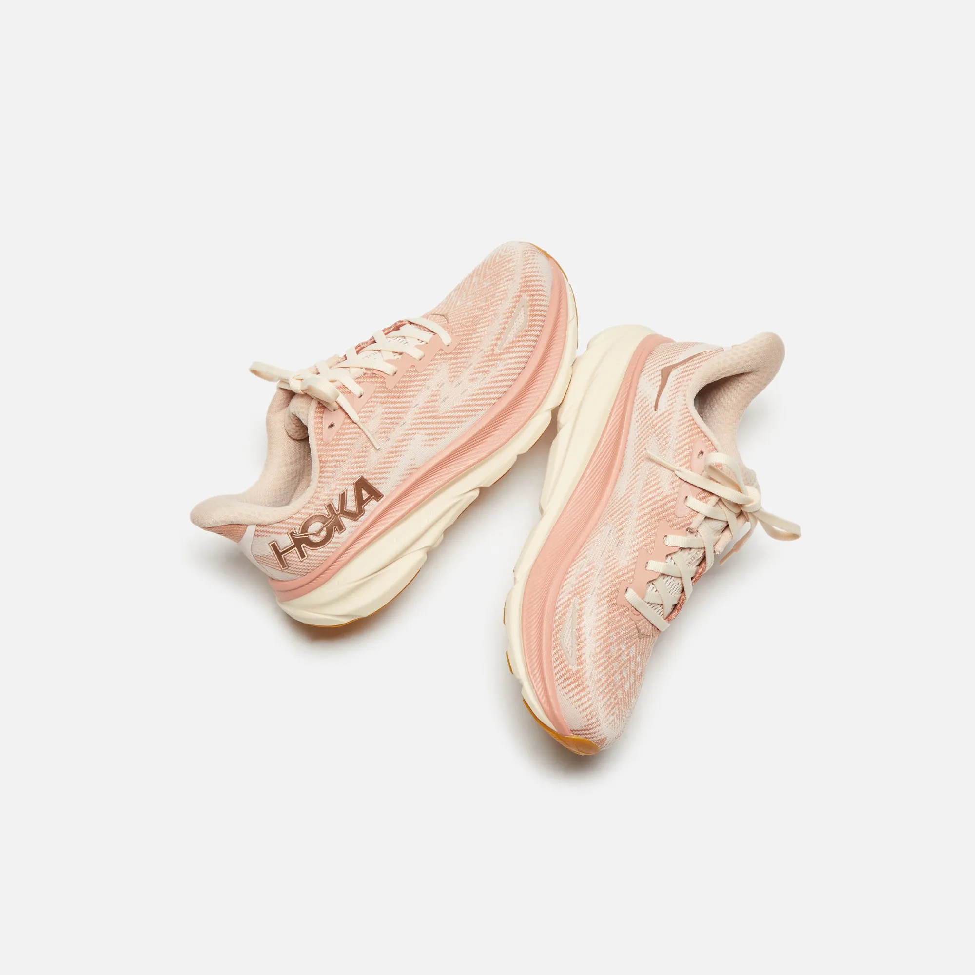 HOKA WMNS Clifton 9 - Sandstone / Cream sold by Kith product image thumbnail 4