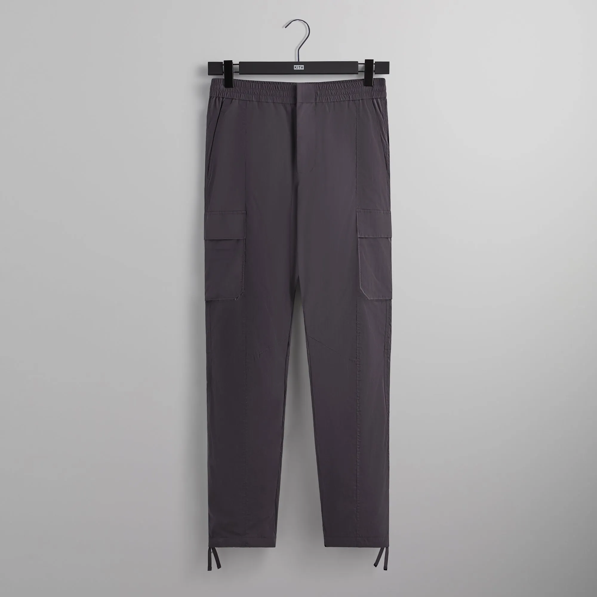 Kith Wrinkle Nylon Bristol Cargo Pant - Battleship sold by Kith