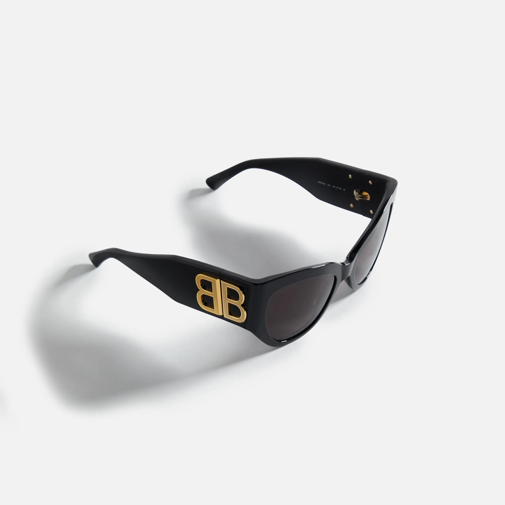 Balenciaga Acetate 55 Frame - Black sold by Kith
